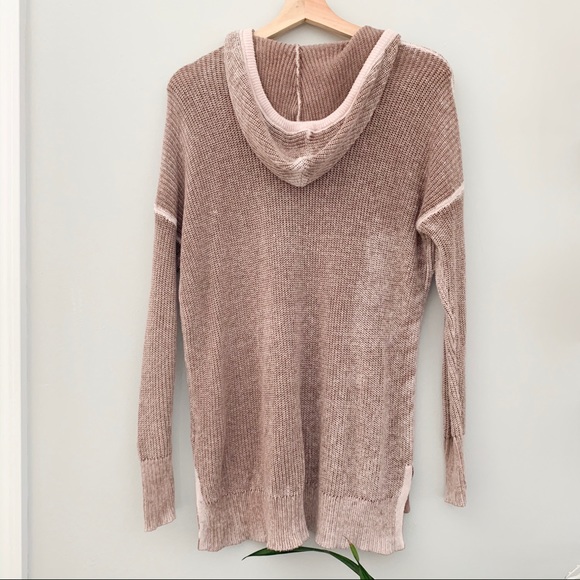 american eagle | hooded ombré sweater - Picture 2 of 6
